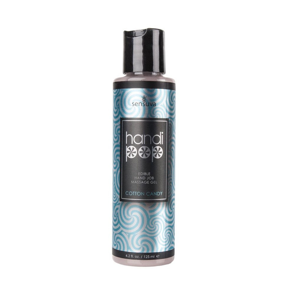 Sensuva Handi-Pop Hand Job Massage Gel-Cotton Candy 4.2oz